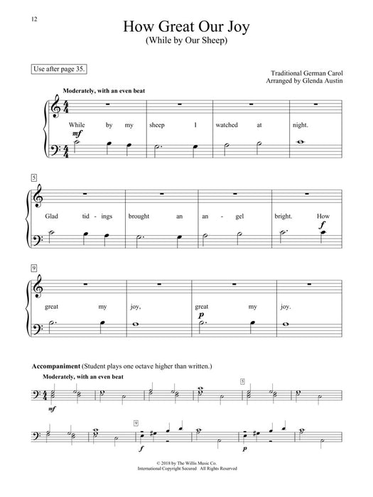Step by Step Christmas Songbook - Book 1 Early Elementary Level | 小雅音樂 Hsiaoya Music