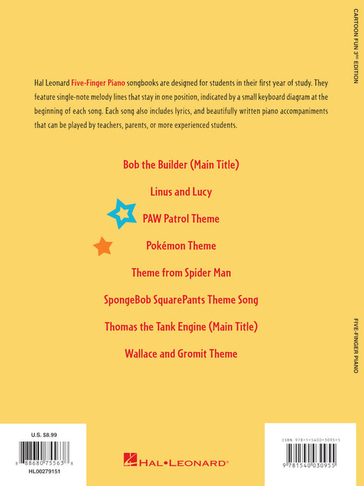 Cartoon Fun - 3rd Edition | 小雅音樂 Hsiaoya Music