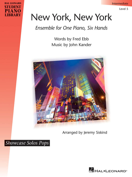 New York, New York - Ensemble for One Piano, Six Hands Showcase Solos Pops Intermediate - Level 5 鋼琴 獨奏 | 小雅音樂 Hsiaoya Music