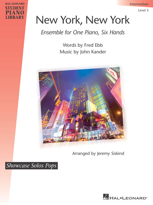 New York, New York - Ensemble for One Piano, Six Hands Showcase Solos Pops Intermediate - Level 5 鋼琴 獨奏 | 小雅音樂 Hsiaoya Music