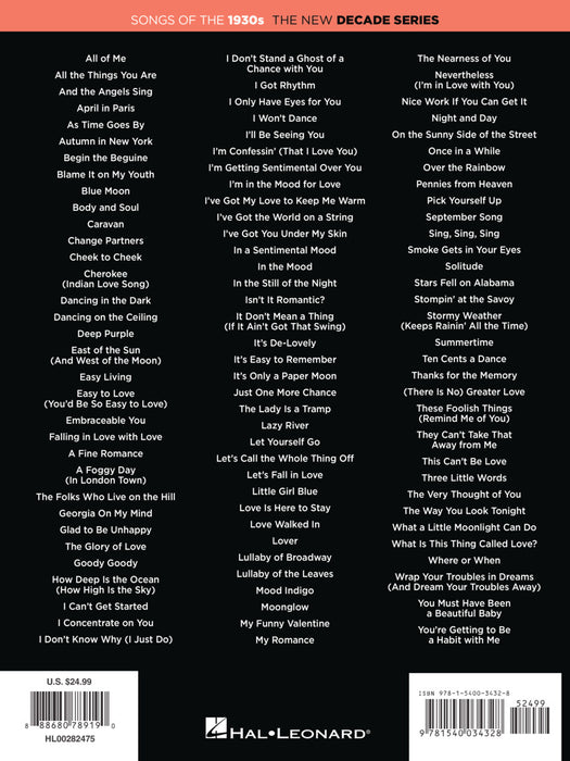 Songs of the 1930s The New Decade Series | 小雅音樂 Hsiaoya Music