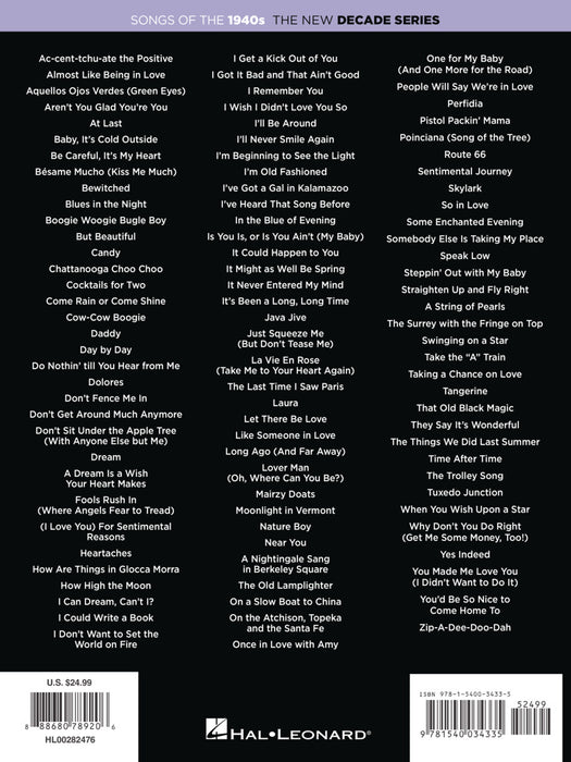 Songs of the 1940s The New Decade Series | 小雅音樂 Hsiaoya Music