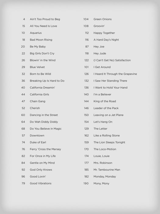 Songs of the 1960s The New Decade Series | 小雅音樂 Hsiaoya Music