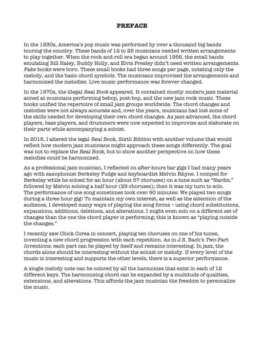 The Reharmonized Real Book - Volume 1: C Instruments Arranged by Jack Grassel | 小雅音樂 Hsiaoya Music