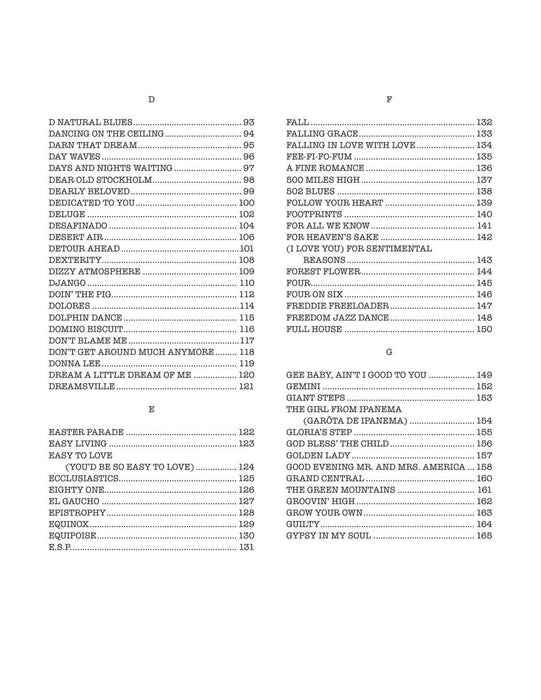 The Reharmonized Real Book - Volume 1: C Instruments Arranged by Jack Grassel | 小雅音樂 Hsiaoya Music