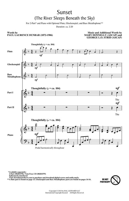 Sunset (The River Sleeps Beneath the Sky) Discovery Level 1 | 小雅音樂 Hsiaoya Music