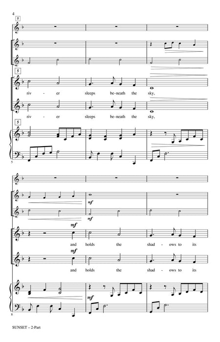 Sunset (The River Sleeps Beneath the Sky) Discovery Level 1 | 小雅音樂 Hsiaoya Music