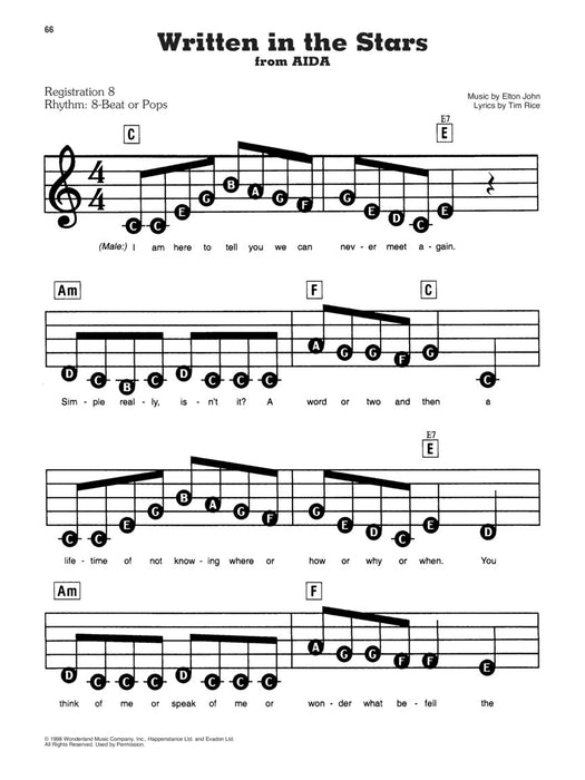 Disney Love Songs - 2nd Edition E-Z Play Today Volume 234 | 小雅音樂 Hsiaoya Music