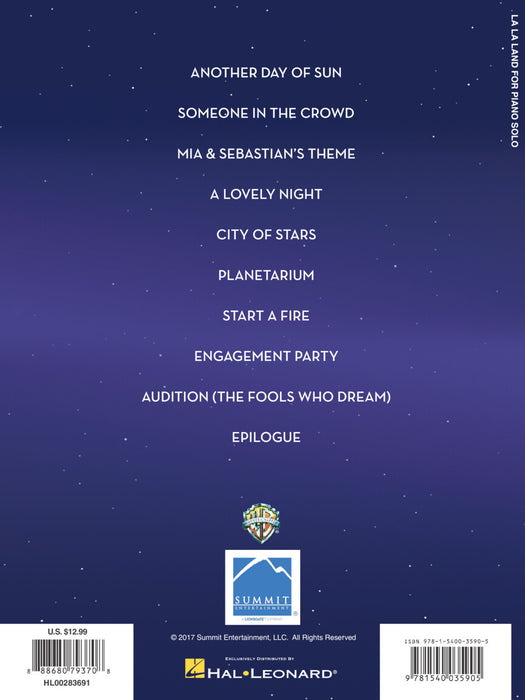 La La Land for Piano Solo Intermediate Level 鋼琴 獨奏 | 小雅音樂 Hsiaoya Music