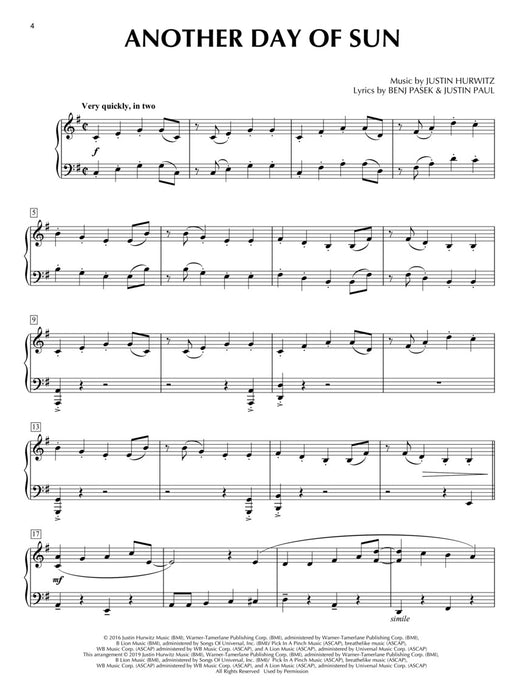 La La Land for Piano Solo Intermediate Level 鋼琴 獨奏 | 小雅音樂 Hsiaoya Music