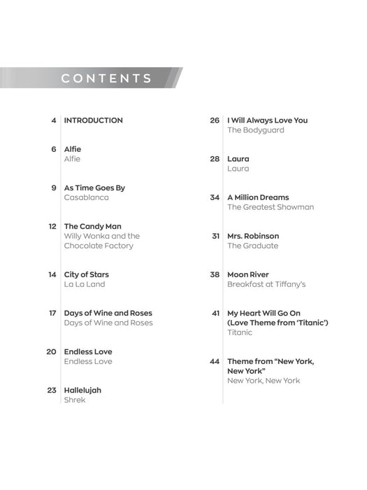 Movie Songs - Instant Piano Songs Simple Sheet Music + Audio Play-Along 鋼琴 | 小雅音樂 Hsiaoya Music