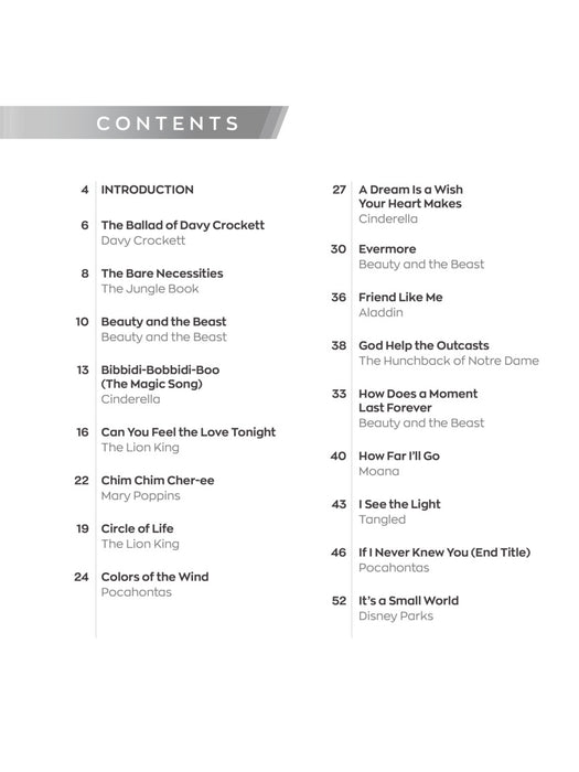 Disney Favorites - Instant Piano Songs Simple Sheet Music + Audio Play-Along 鋼琴 | 小雅音樂 Hsiaoya Music