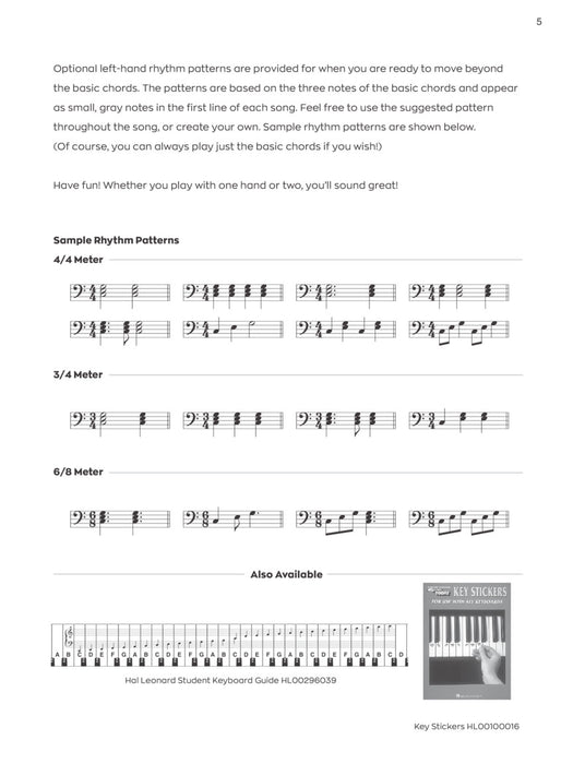 Disney Favorites - Instant Piano Songs Simple Sheet Music + Audio Play-Along 鋼琴 | 小雅音樂 Hsiaoya Music