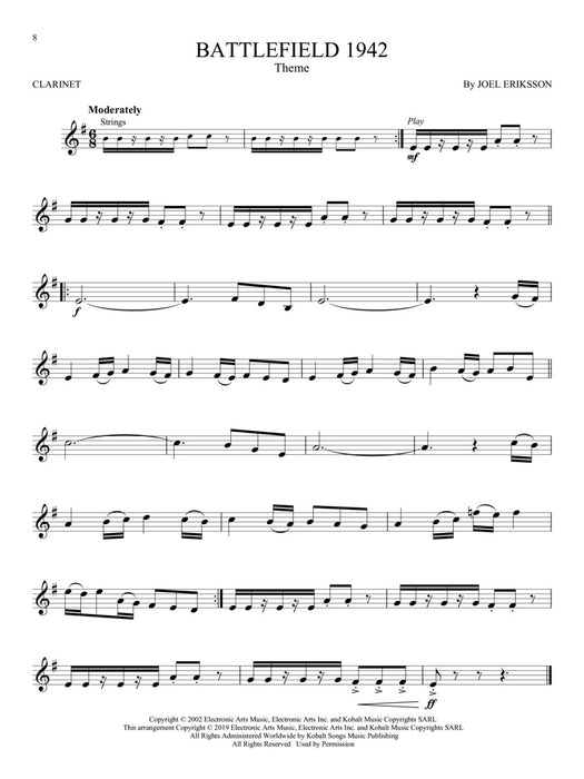 Video Game Music for Clarinet Instrumental Play-Along® Series 豎笛 | 小雅音樂 Hsiaoya Music