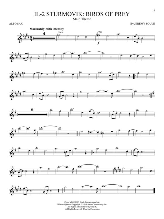 Video Game Music for Alto Sax Instrumental Play-Along® Series 中音薩氏管 | 小雅音樂 Hsiaoya Music