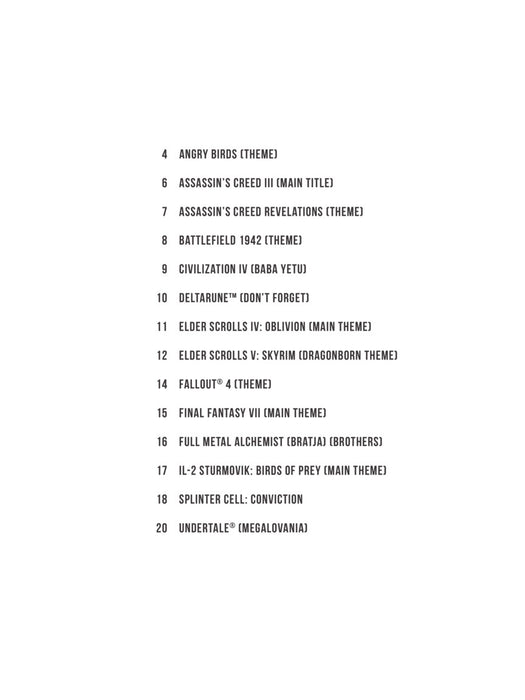 Video Game Music for Horn Instrumental Play-Along® Series 法國號 | 小雅音樂 Hsiaoya Music