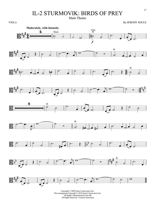 Video Game Music for Viola Instrumental Play-Along® Series 中提琴 | 小雅音樂 Hsiaoya Music