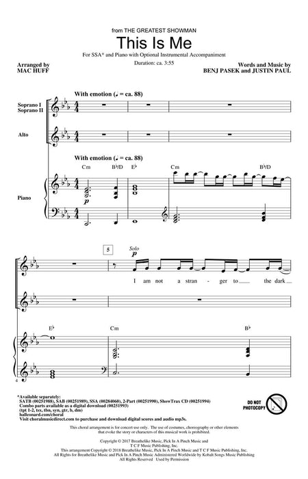 This Is Me from The Greatest Showman | 小雅音樂 Hsiaoya Music