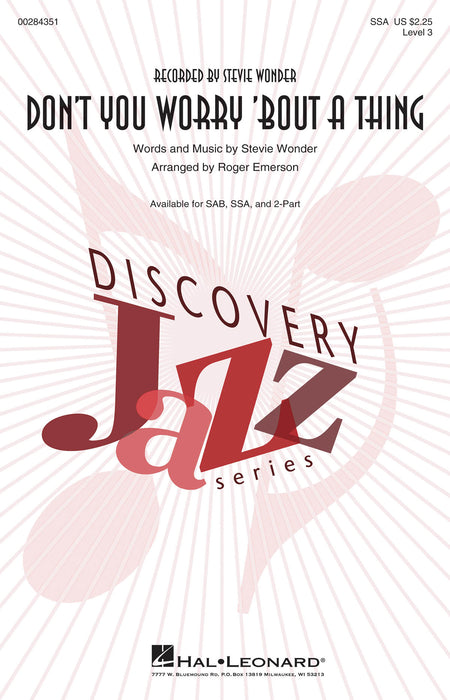 Don't You Worry 'Bout a Thing Discovery Level 3 | 小雅音樂 Hsiaoya Music