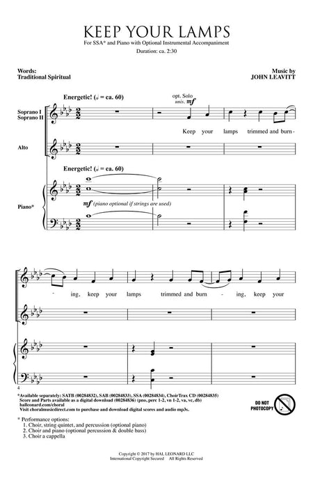 Keep Your Lamps | 小雅音樂 Hsiaoya Music