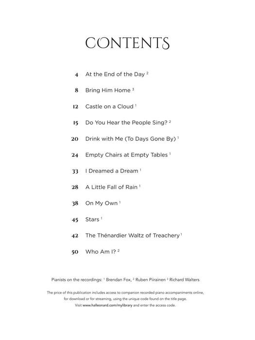 Les Misérables for Classical Players Trumpet and Piano with Online Accompaniments 古典 小號 鋼琴 伴奏 | 小雅音樂 Hsiaoya Music