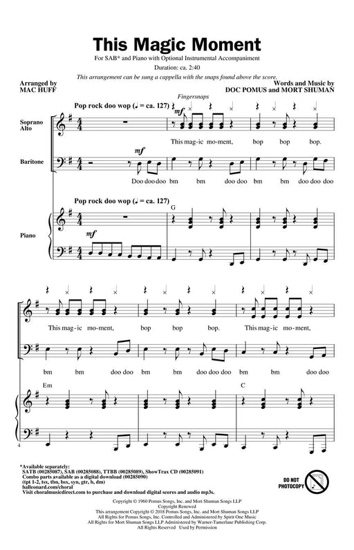 This Magic Moment | 小雅音樂 Hsiaoya Music