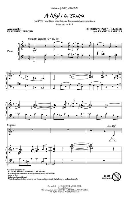 A Night in Tunisia Vocal Jazz Series 爵士音樂 | 小雅音樂 Hsiaoya Music