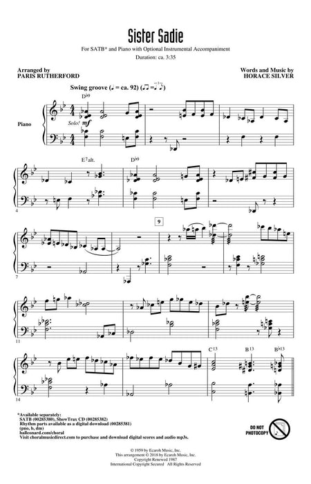 Sister Sadie Vocal Jazz Series 爵士音樂 | 小雅音樂 Hsiaoya Music