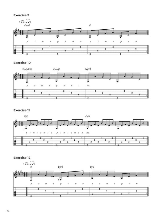 Fingerstyle Guitar Coordination Progressive Exercises & Patterns 吉他 練習曲 | 小雅音樂 Hsiaoya Music