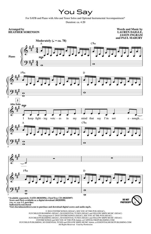 You Say | 小雅音樂 Hsiaoya Music