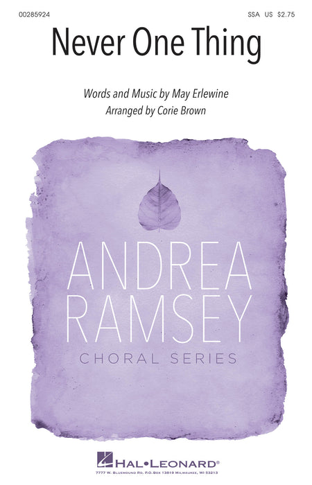 Never One Thing Andrea Ramsey Choral Series 合唱 | 小雅音樂 Hsiaoya Music