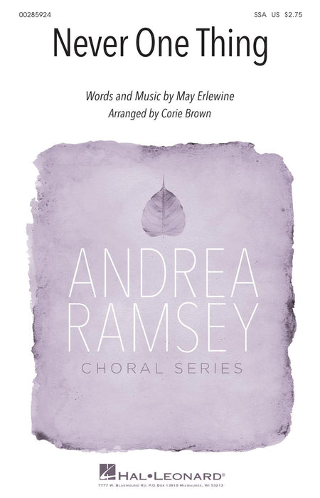 Never One Thing Andrea Ramsey Choral Series 合唱 | 小雅音樂 Hsiaoya Music