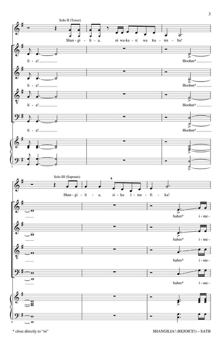 Shangilia! Henry Leck Creating Artistry Choral Series 合唱 | 小雅音樂 Hsiaoya Music