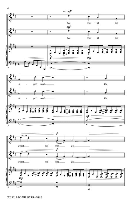 We Will Do Miracles Henry Leck Creating Artistry Choral Series 合唱 | 小雅音樂 Hsiaoya Music