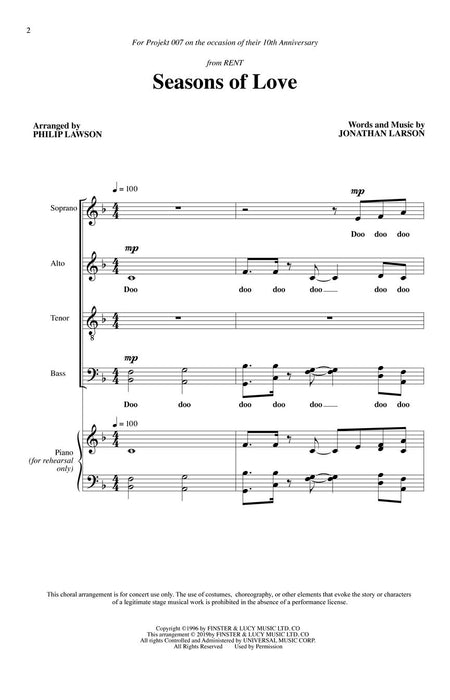 Seasons of Love (from Rent) Voices Rising Series | 小雅音樂 Hsiaoya Music