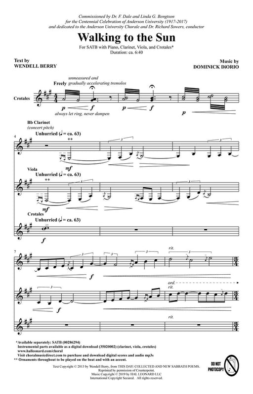 Walking to the Sun Dale Warland Choral Series 合唱 | 小雅音樂 Hsiaoya Music