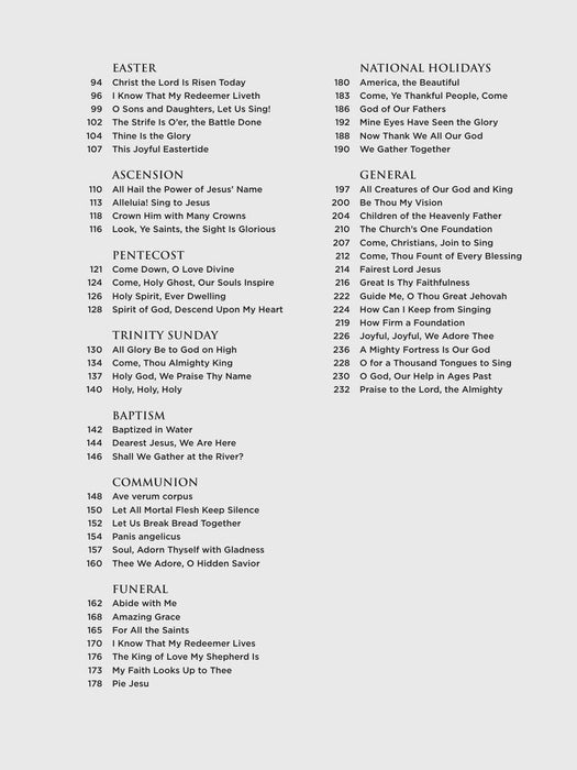 Piano Solos for the Church Year 鋼琴 獨奏 | 小雅音樂 Hsiaoya Music