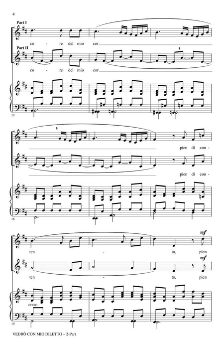 Vedro Con Mio Diletto 韋瓦第 | 小雅音樂 Hsiaoya Music