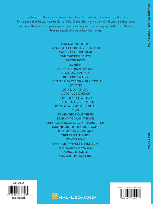 Sequential Kids' Piano Songs 24 Easy Favorites Carefully Selected and Arranged in Order of Difficulty 鋼琴 | 小雅音樂 Hsiaoya Music