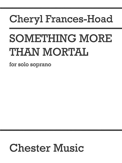 Something More Than Mortal Solo Soprano 聲樂 | 小雅音樂 Hsiaoya Music