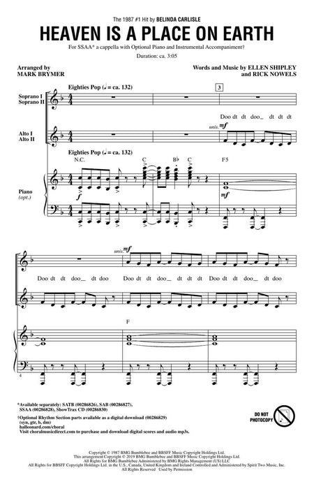 Heaven Is a Place on Earth | 小雅音樂 Hsiaoya Music