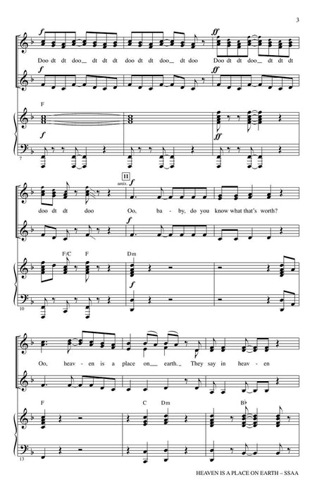 Heaven Is a Place on Earth | 小雅音樂 Hsiaoya Music