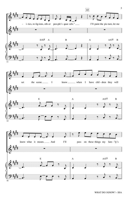 What Do I Know? | 小雅音樂 Hsiaoya Music