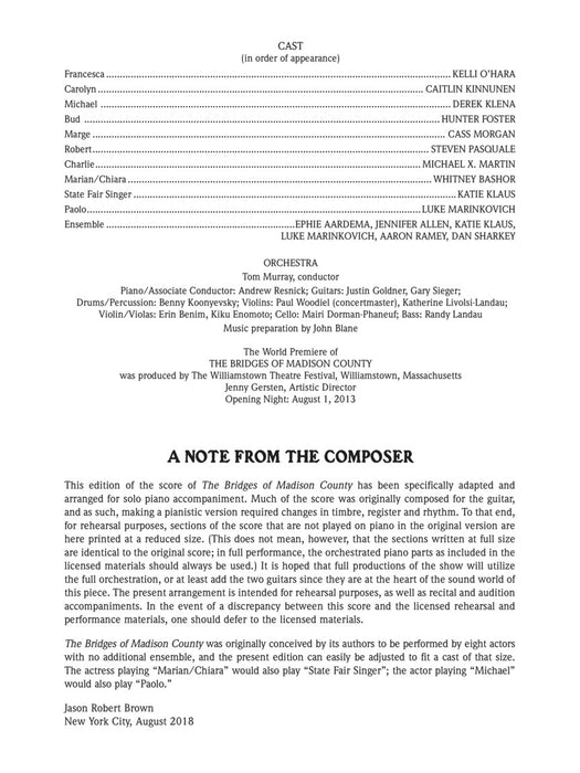 The Bridges of Madison County | 小雅音樂 Hsiaoya Music