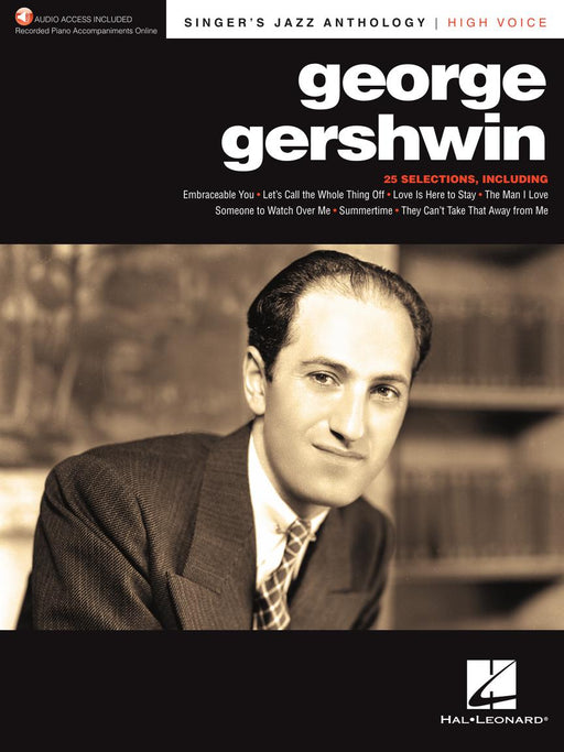 George Gershwin Singer's Jazz Anthology - High Voice with Recorded Piano Accompaniments Online 蓋希文 爵士音樂 高音 鋼琴 伴奏 | 小雅音樂 Hsiaoya Music