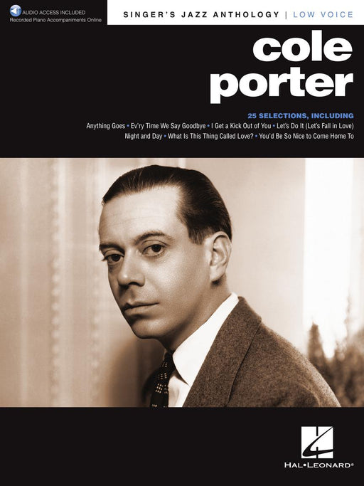 Cole Porter Singer's Jazz Anthology - Low Voice with Recorded Piano Accompaniments Online 爵士音樂 低音 鋼琴 伴奏 | 小雅音樂 Hsiaoya Music