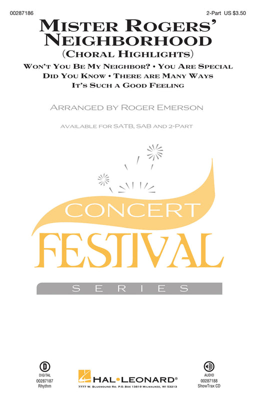 Mister Rogers' Neighborhood (Choral Highlights) 合唱 | 小雅音樂 Hsiaoya Music