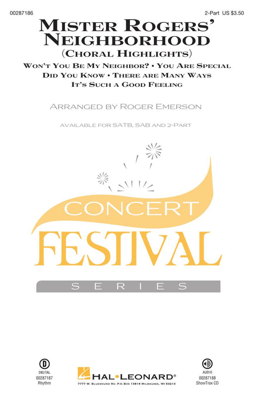 Mister Rogers' Neighborhood (Choral Highlights) 合唱 | 小雅音樂 Hsiaoya Music