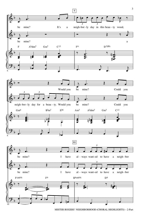 Mister Rogers' Neighborhood (Choral Highlights) 合唱 | 小雅音樂 Hsiaoya Music