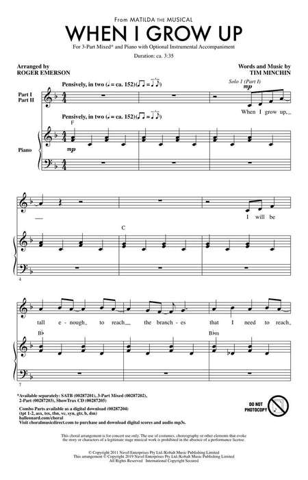 When I Grow Up from Matilda the Musical | 小雅音樂 Hsiaoya Music